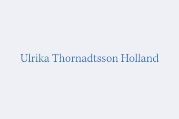 Ulrika Thornadtsson Holland